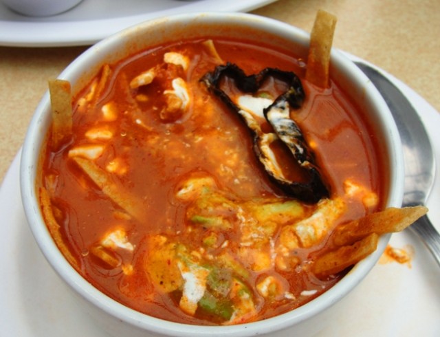 Mexican Tortilla Soup - Sopa - Tortilla Sopa - Mexican Soups - Tortilla Soup