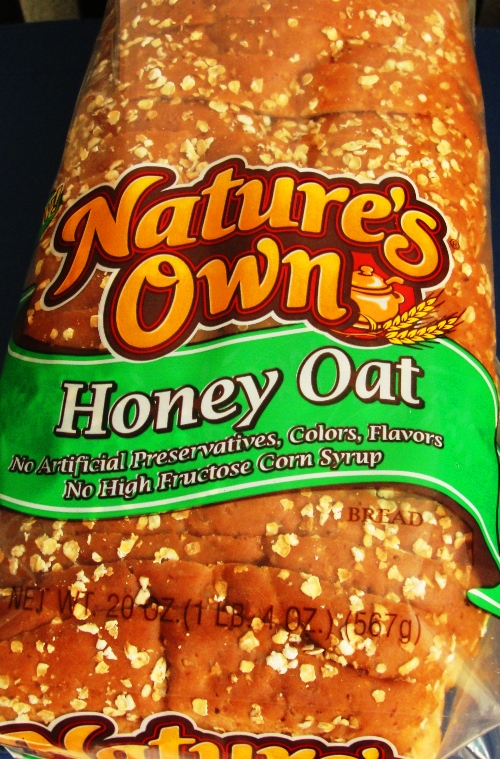 Nature's Own Honey Oat - New Bread - Flowers Foods - Home Pride Wheat  