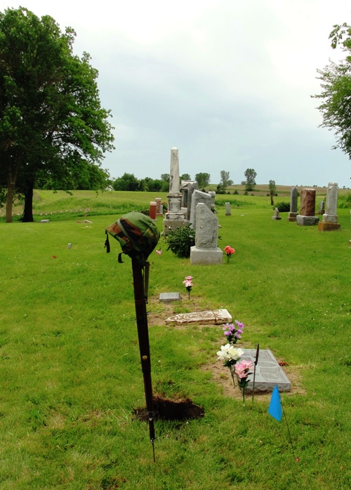 Veterans Day - Howard Braman - Vietnam - Germany - Korea - VFW - DAV - Military Burial - Houser Cemetery - Northboro, Iowa