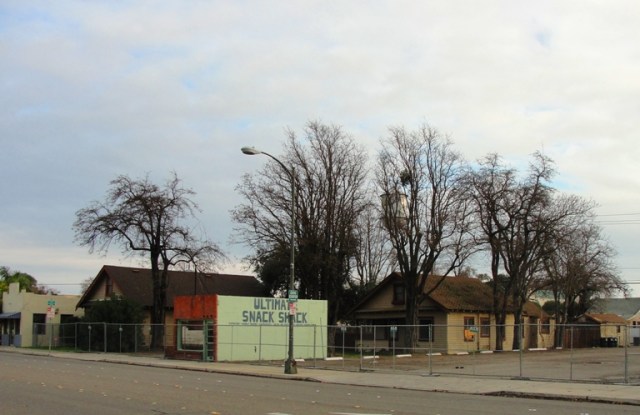 Ultimate Snack Shack - Urban Renewal - Tracy, California - Winter Trees