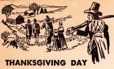 Thanksgiving Day - Pilgrims - Feast - Plymouth Plantation - Plymouth Colony