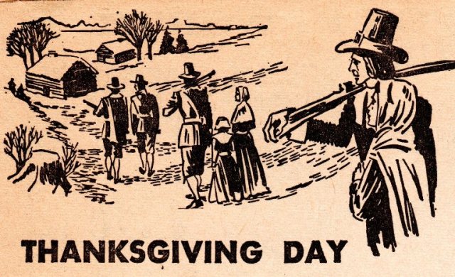 Thanksgiving Day - Pilgrims - Feast - Plymouth Plantation - Plymouth Colony