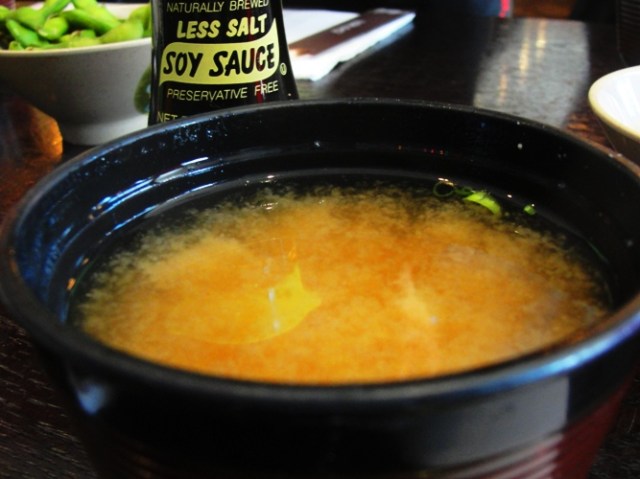 Miso Soup - Japanese Food - Miso Paste - Yanagi Sushi 