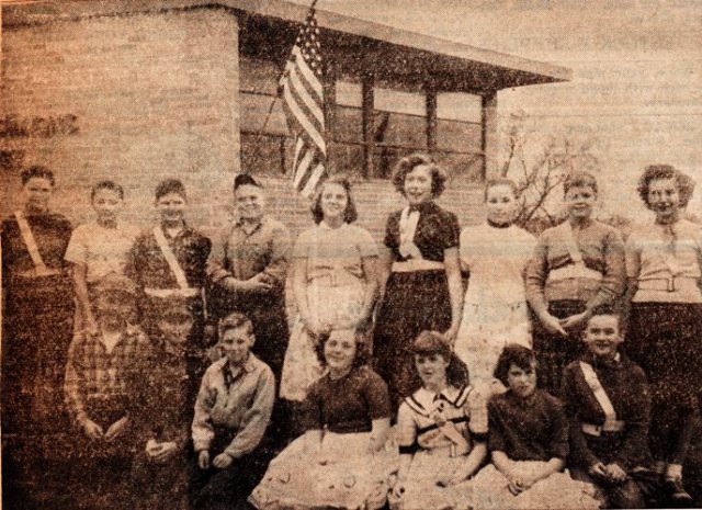 Marnie Simons Grade School - Hamburg, Iowa - Safety Patrol - Grade Schools