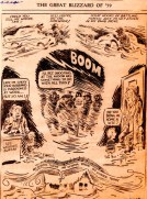 Frank Andrea Miller - Editorial Cartoon - Blizzard of '59 - Snowstorm - Des Moines Register