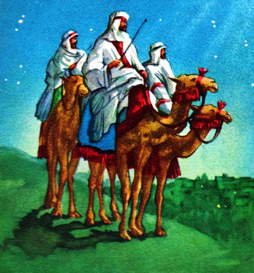 Three Wise Men - The Three Magi - Melchior, Gaspar and Balthazar - Wise Men - Orient