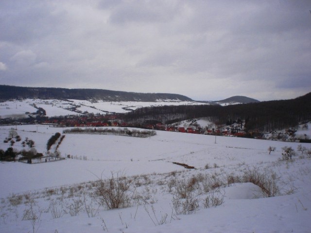 Jena, Germany - Snowy Day - Hills and Valleys - Jenzig - Wogau