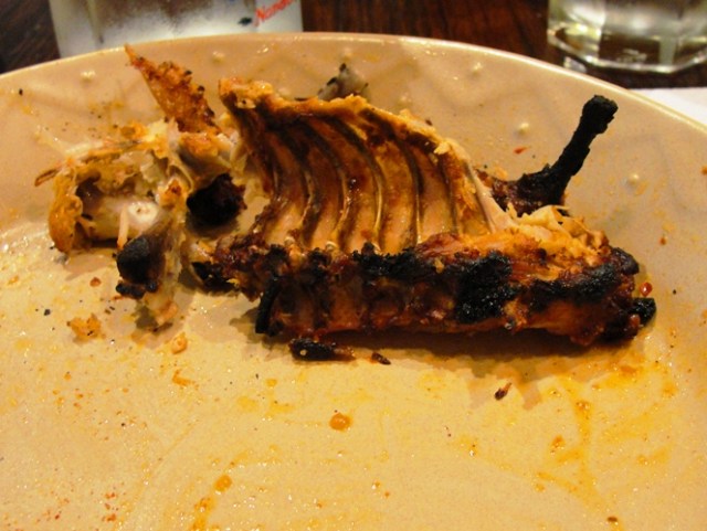 Nando's Chicken - Remains of Meal - Chicken Bones