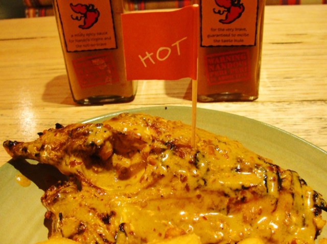 Nando's Quarter Chicken - Nando's Hot Peri Peri Sauce - Pourtuguese Style Chicken 