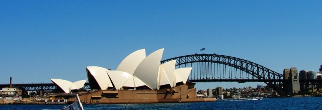 Sydney Harbour - February 2014 - Winter Olympics Sochi - Winter Olympics in Summer