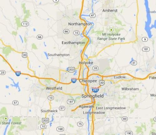 Westfield MA - Google Maps - Massachusetts - The Courage of Sarah Noble