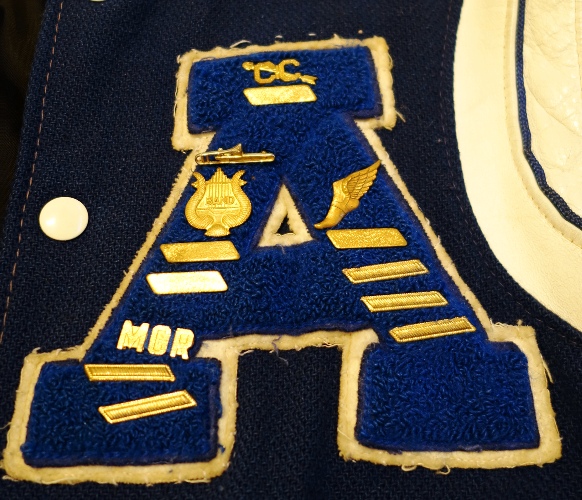 Letter Jacket - Block A - Ashland - Track and Field - Cross Country - Band