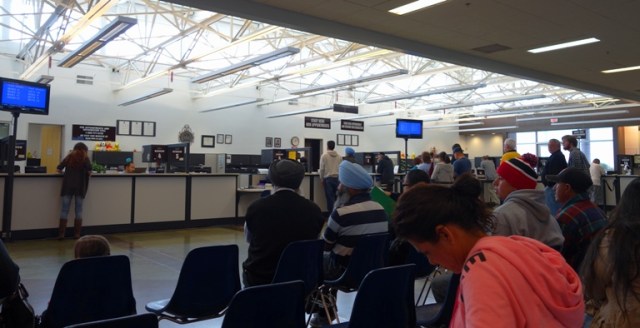 DMV - Waiting Area - Department of Motor Vehicles - New DMV - License Renewal