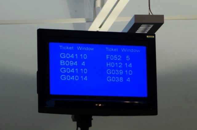 Number Board - Call Board - Waiting List - DMV Waiting Room