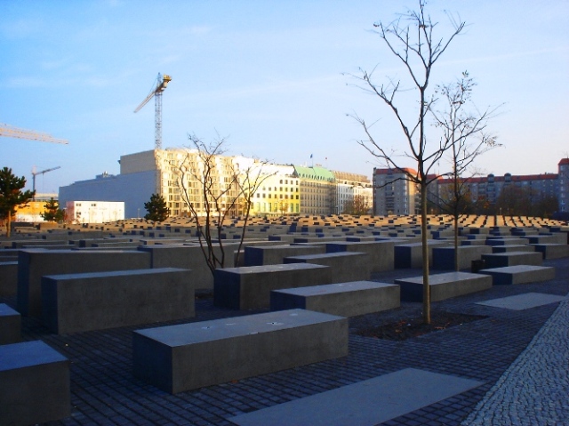 Denkmal für die ermordeten Juden Europas or Memorial to the Murdered Jews of Europe - Berlin Holocaust Memorial - Yom HaShoa