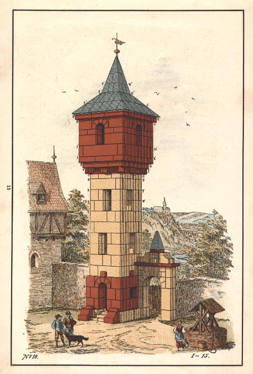 Ankerstein Plan Book - Lookout Tower - NF 10 - Ankerstein - Anchor Blocks - Stones