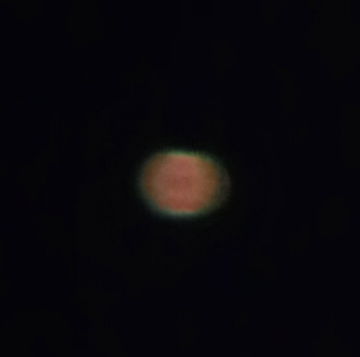 Mars - Night Sky Shot - Planet Mars - Red Planet