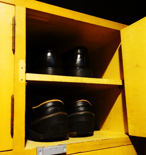 Shoe Locker - Japanese Locker - Japanese restaurant - Shoes in Locker