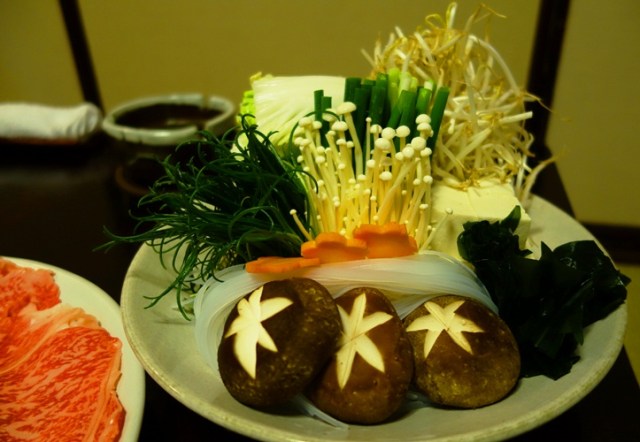 Shabu-Shabu - Vegetables - Mushrooms - Japanese Cuisine