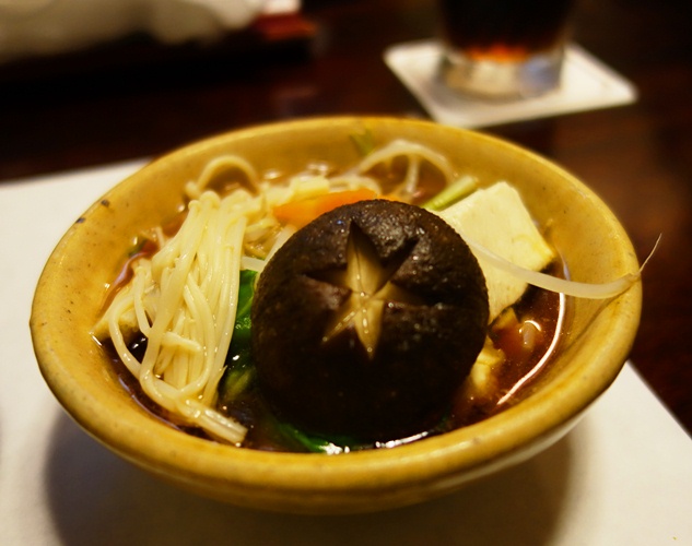 Shabu-Shabu - Vegetables - Mushrooms - Ponzu