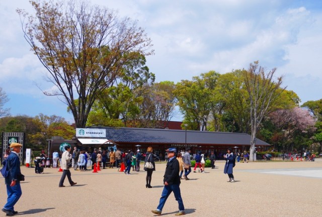 Ueno Park Starbucks - Ueno, Japan - Starbucks in Japan - Large Starbucks