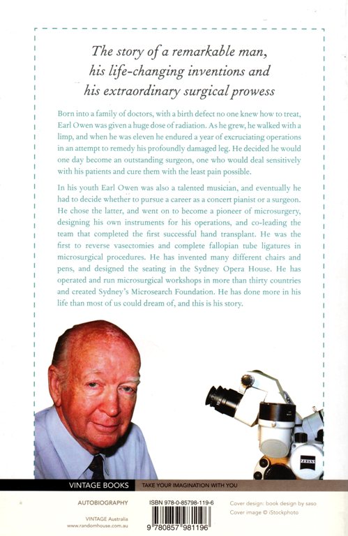Under the Microscope: The Story of an Australian Medical Pioneer - Professor Earl Owen - microsurgery