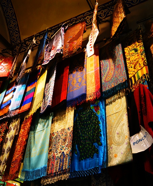 Scarves - Grand Bazaar - Istanbul - Shopping