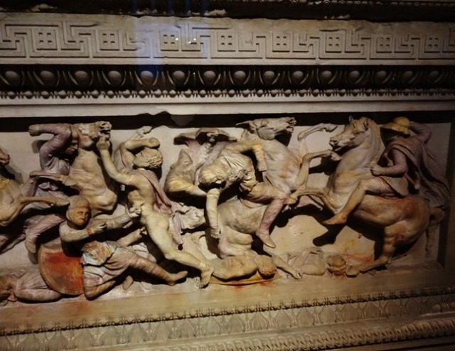 Alexander Sarcophagus - Alexander the Great - Sidonian Kings - King Abdalonymos