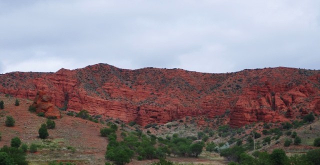 Red Hills of Turkey - Turkish countryside - Red Hills - Trip to Hattusha