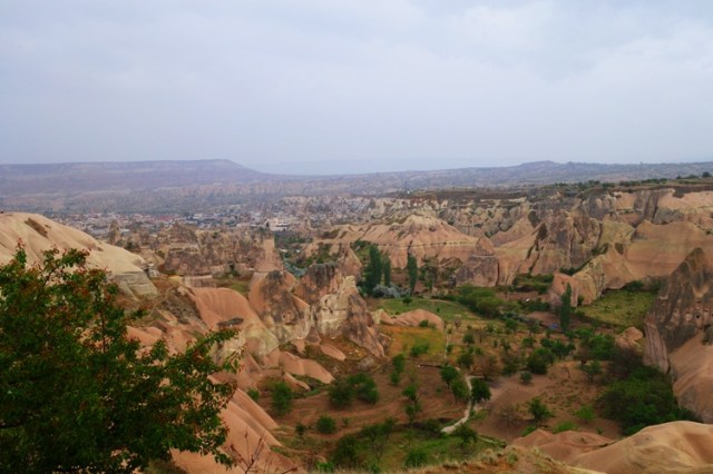 Cappadocia Turkey, rock formations, beautiful scenery