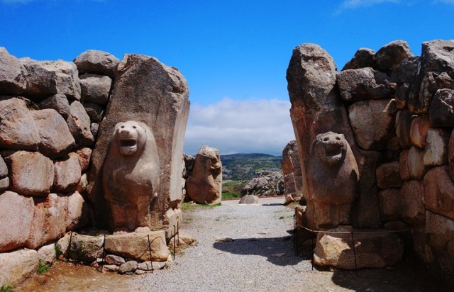 Lion Gate - Hattusha - Ancient Hittite Capital - Ruins of Hattusha