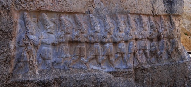 Yazilikaya, Hittite Rock Sanctuary, Rock Art, Worship Center, Hittites, gods of the underworld
