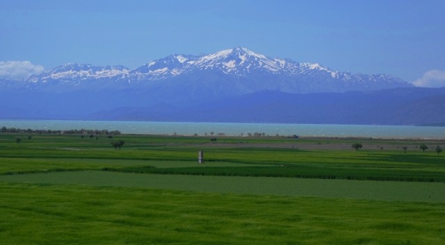 Snow Covered Mountains - Lake - Central Turkey