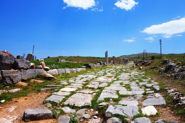 Street in Antioch of Pisidia - Antioch - Paul's Journeys