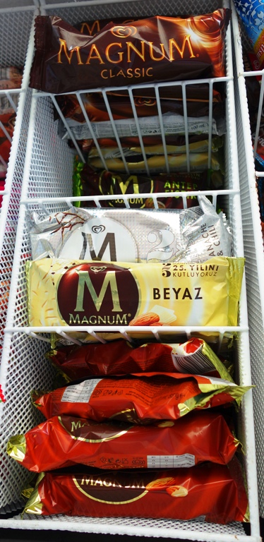 Magnum Bars, ice cream, cold treats, Turkey, Israel