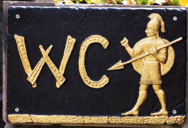 WC, Water Closet, Turkish Bathroom Sign, Turkish Toilet Sign, WC Sign