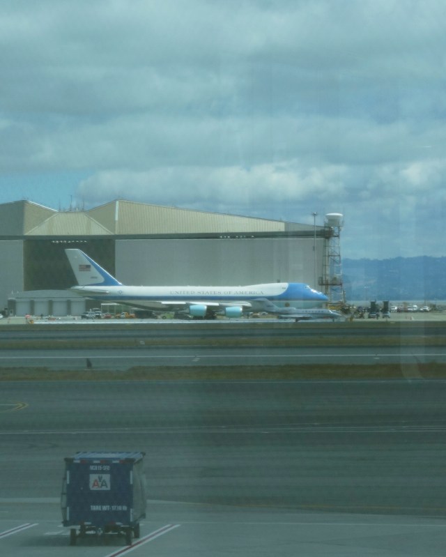 Air Force One, SFO, President Obama, Fundraising Trip, Plane Spotting