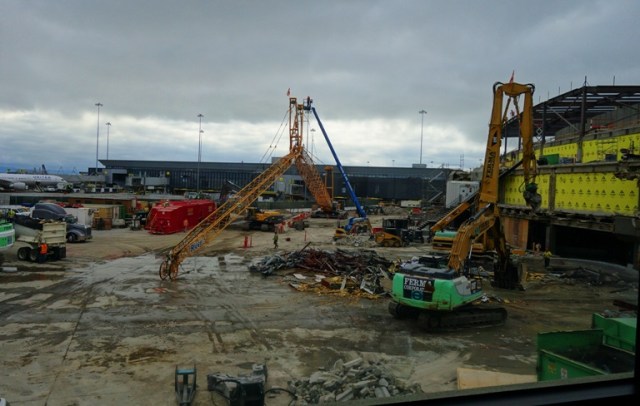 SFO Airport Construction, Concourse E Connector, Airport Construction