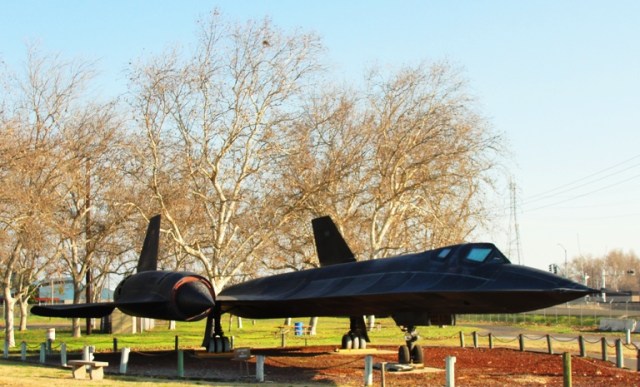 SR-71 Blackbird, Lockheed, Castle Air Force Base, Atwater California, Fastest Jet