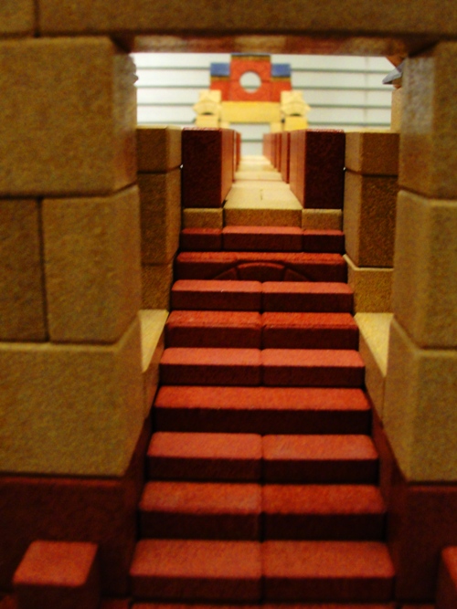 Pedestrian Bridge, Steps on Bridge, Ankerstein Bridge, Anchor Stones, Building Blocks