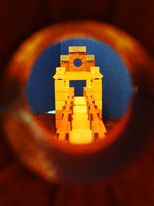 Anker Bridge, Artistic Shot, Pedestrian Bridge, Bridge Towers, Building Blocks