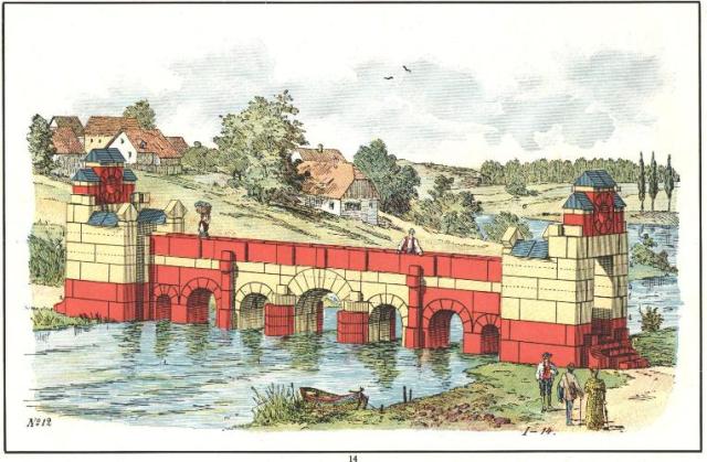 Ankerstein, Bridge NF12, Building blocks, Anchor Blocks, Plan Book