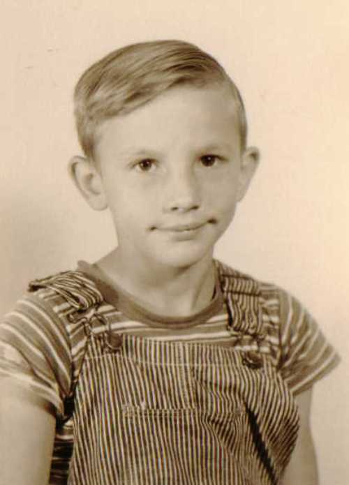 Kid in Overalls, Country Kid, Dad as Child