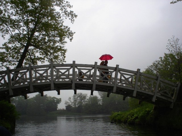Woerlitzer Park Bridge, Dessau-Woerlitzer Park, Germany, English Garden in Germany