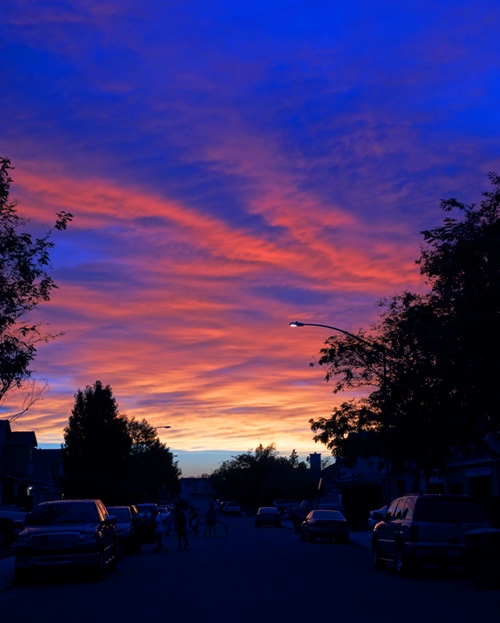 Cloudy Day Sunset, California Sunset, Sunset, Colorful Sky