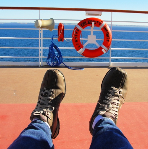 Feet, Shoes, Cruise, Celebrity Cruise, Infinity Cruise Boat