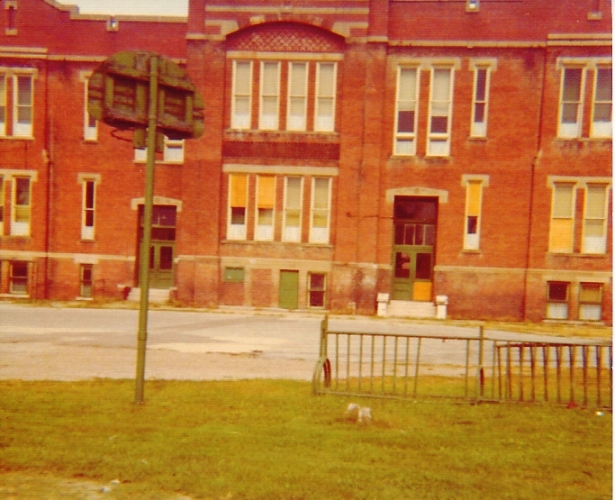 Irving Grade School, Ottumwa Iowa, Five Corners, McDonalds, Old Brick School