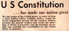 Constitution Day, September 17 1787, We The People, Goverment's Birthday
