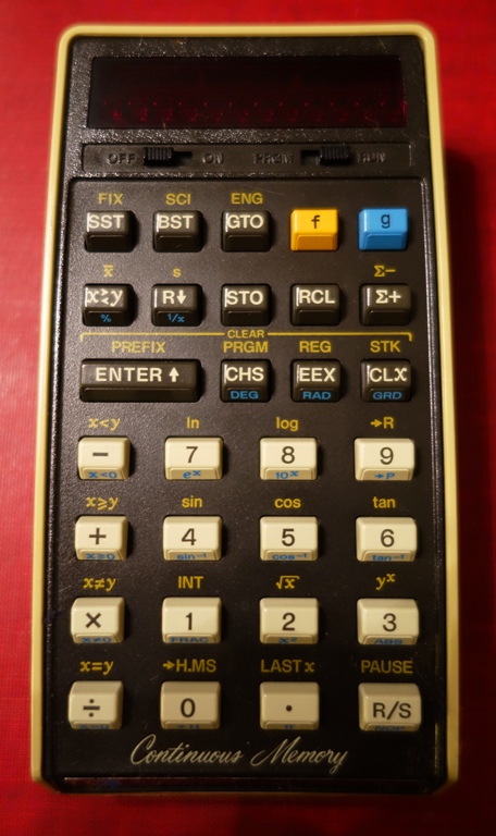 Hewlett-Packard Calculator, HP-25C, Programable Calculator, Math, Calculus