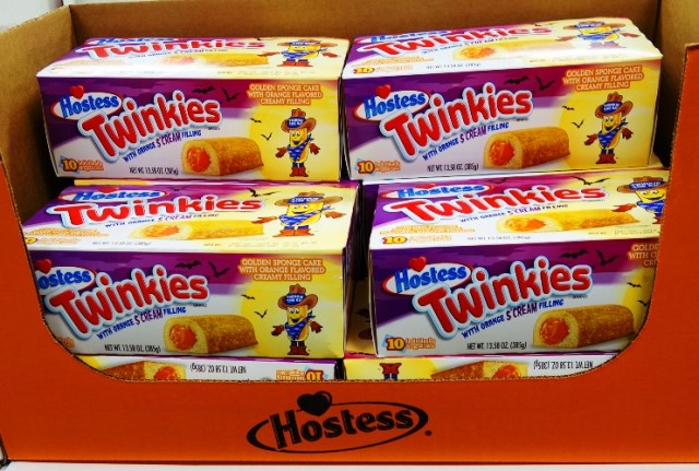 Orange S'Cream Twinkies, Twinkies, Hostess, Twinkie the Kid, Halloween Themed Products, Food